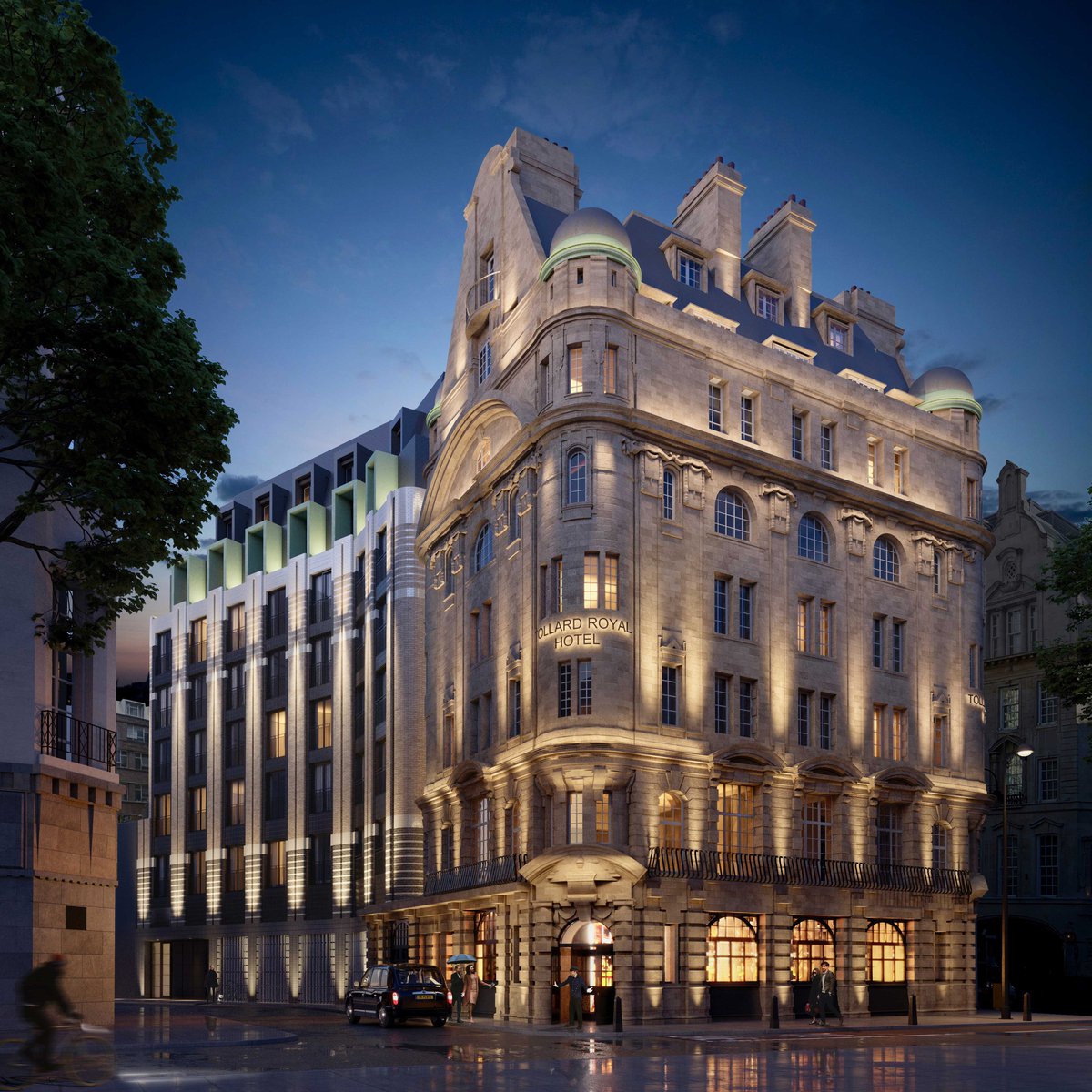 Matthew Lloyd Architects Southampton Row Hotel Night Cover