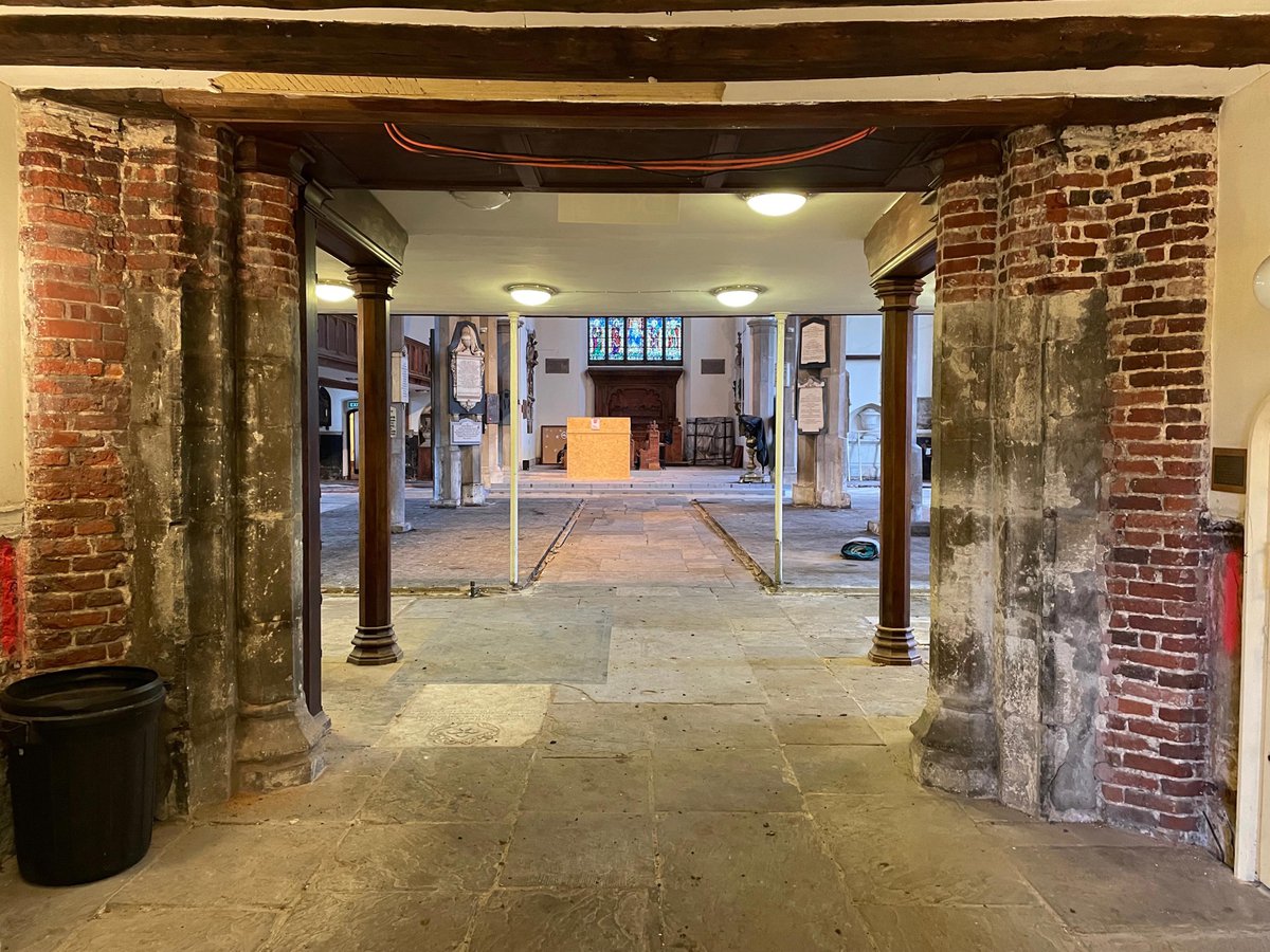 Matthew Lloyd Architects St Mary Walthamstow Construction January Entrance