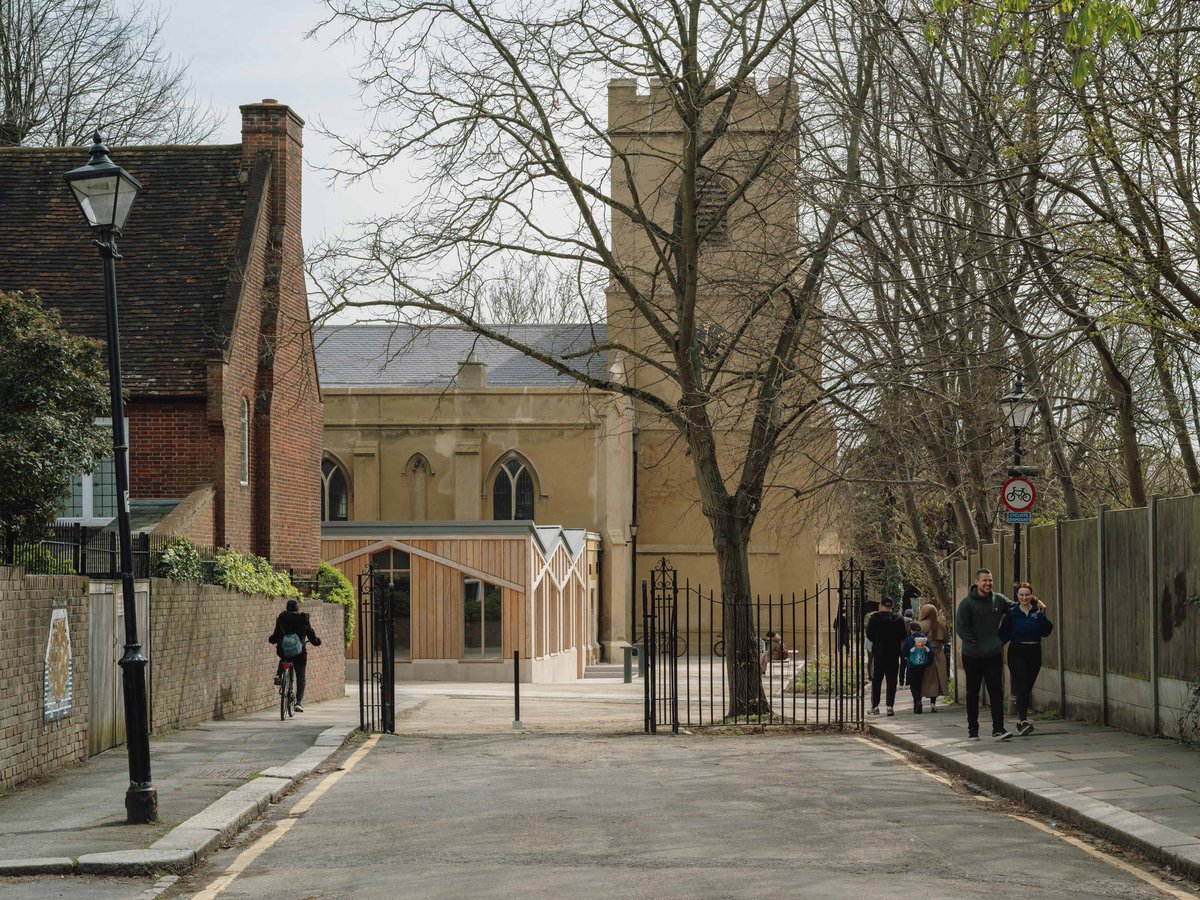 Matthew Lloyd Architects St Mary Walthamstow Extension Approach