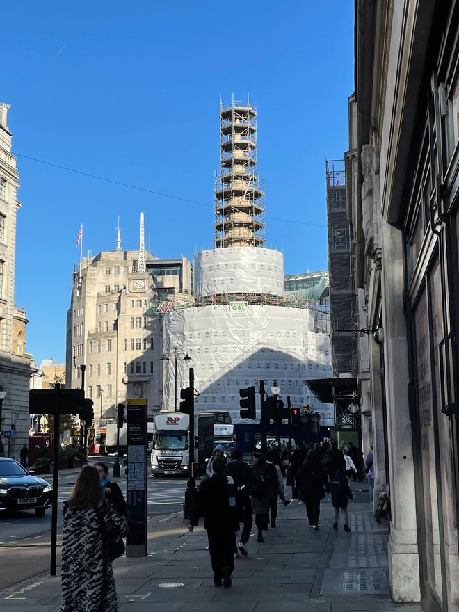 Matthew Lloyd Architects All Souls Langham Place Construction October 01