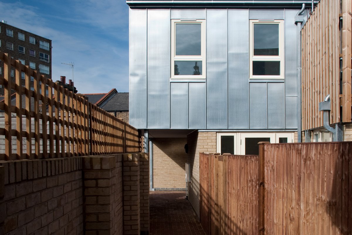 Matthew Lloyd Architects Bramshaw Workshops Alley Approach Elevation