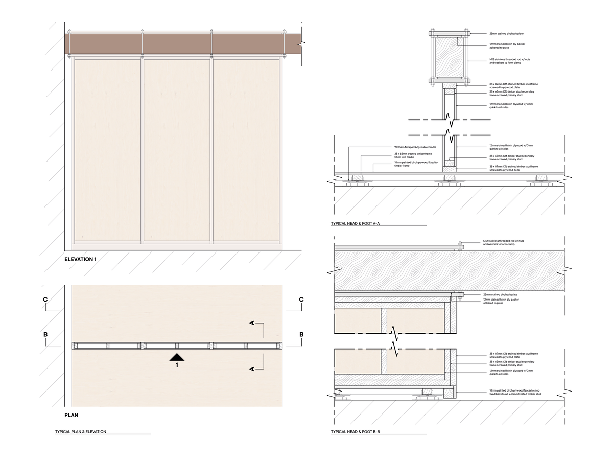 Matthew Lloyd Architects Cedar Yards 1A Partition Details 01