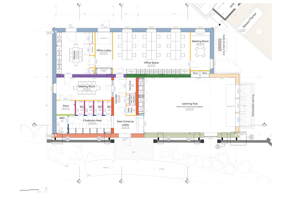 Matthew Lloyd Architects Cedar Yards 1B Gf Plan