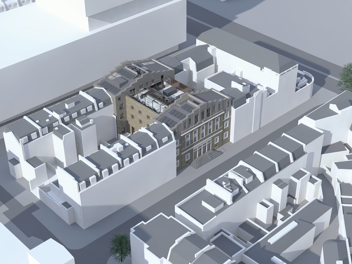 Matthew Lloyd Architects Kings Cross Methodist Church Proposed Aerial View 01