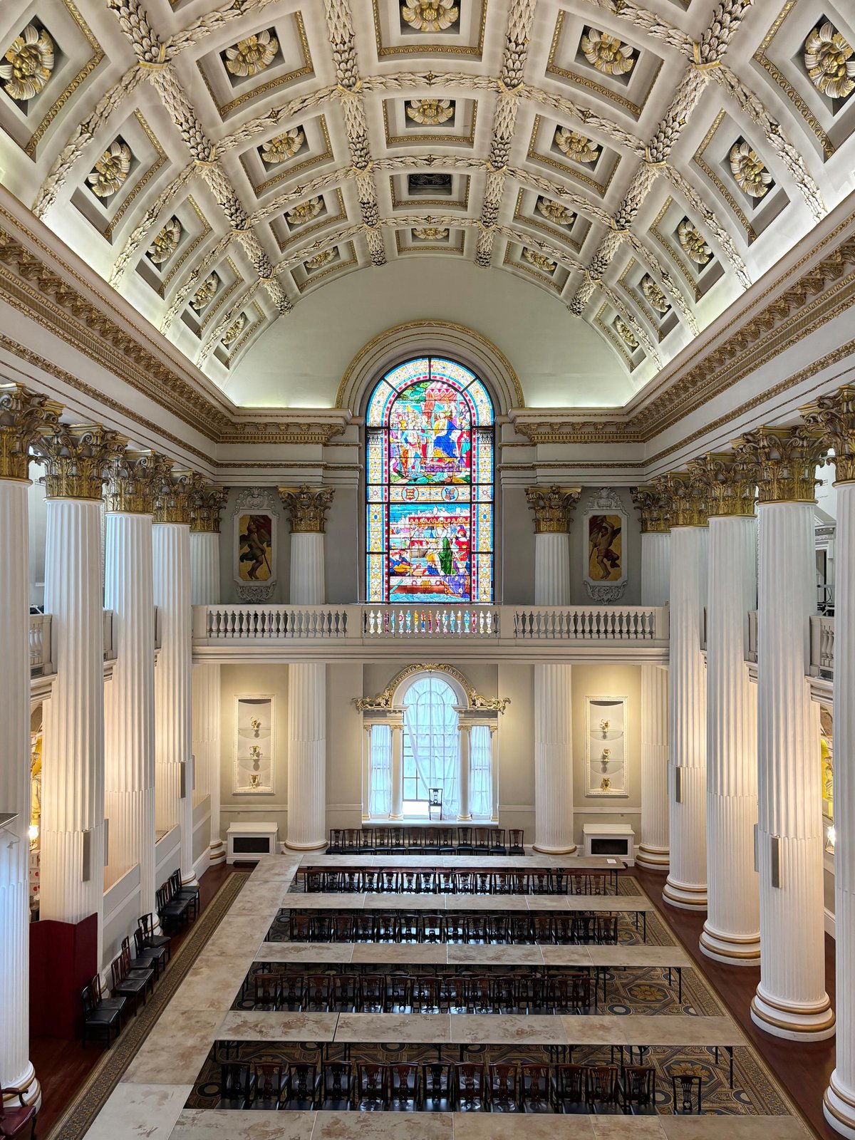 Matthew Lloyd Architects Mansion House Egyptian Hall Interior
