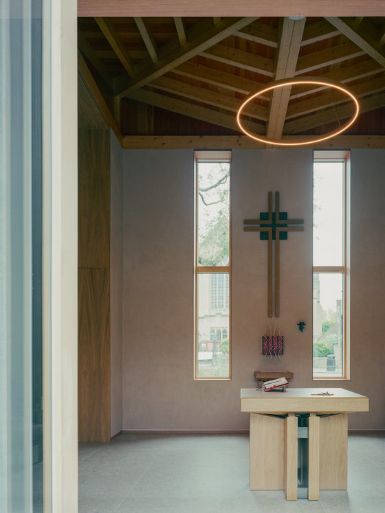 Matthew Lloyd Architects Vincentian Presbytery Lz Oratory Internal 04
