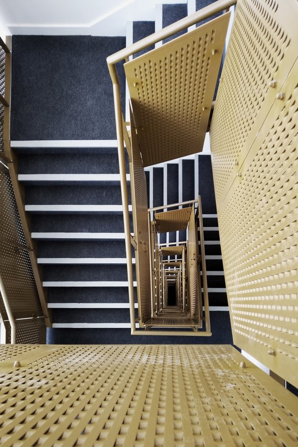 Matthew Lloyd Architects Regents Park Estate East Interior Stairwell