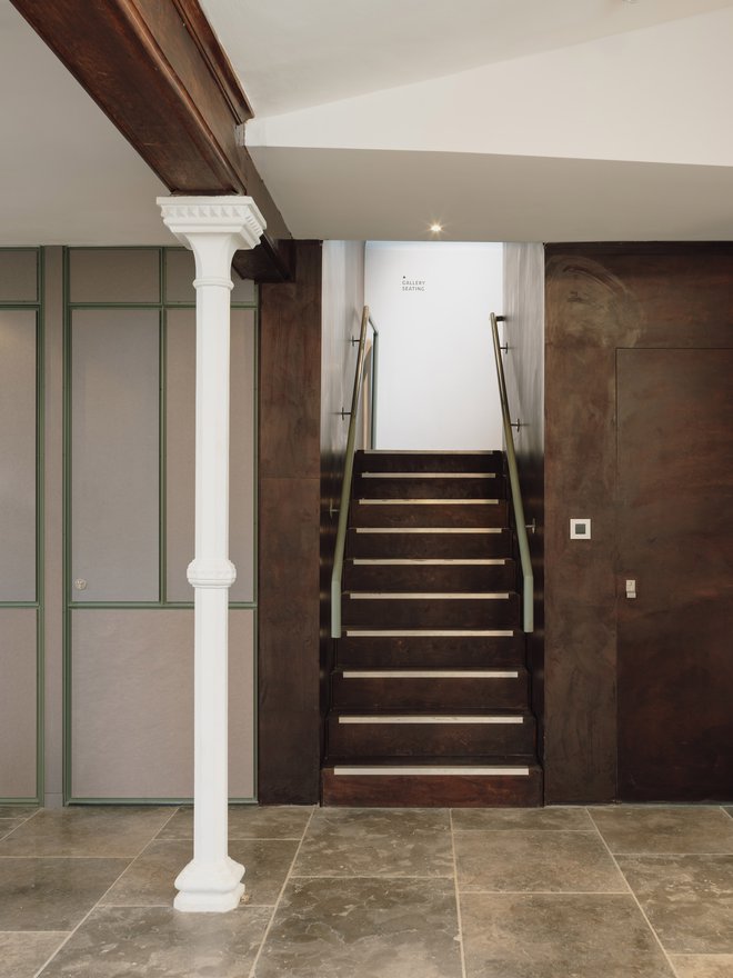 Matthew Lloyd Architects St Mary Walthamstow Church Stair