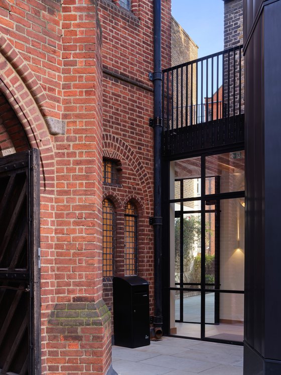 Matthew Lloyd Architects St Mary Bourne Street Entrance