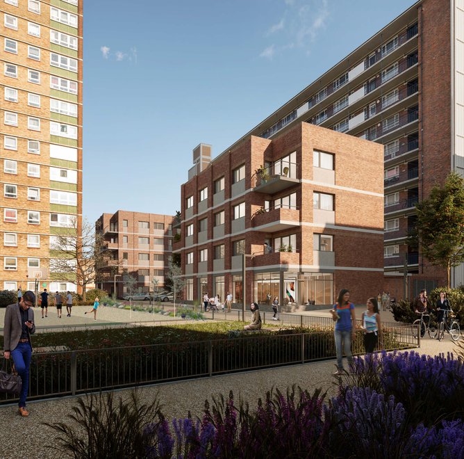 Matthew Lloyd Architects Tybalds Estate Block C View Cover