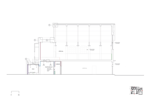Matthew Lloyd Architects Alford House Club Section 02