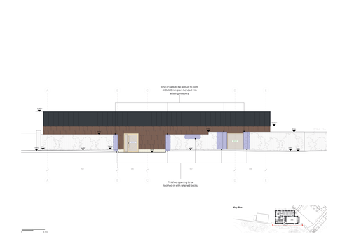 Matthew Lloyd Architects Cedar Yards 1B South Elevation